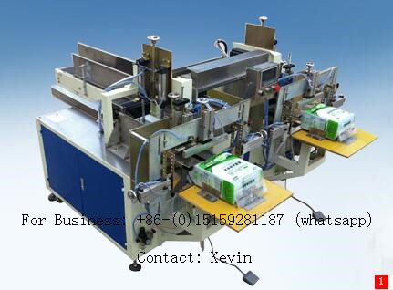 Tissue Paper Packing Machine — Semi Auto/Two Heads/Multi-pieces — 330AB