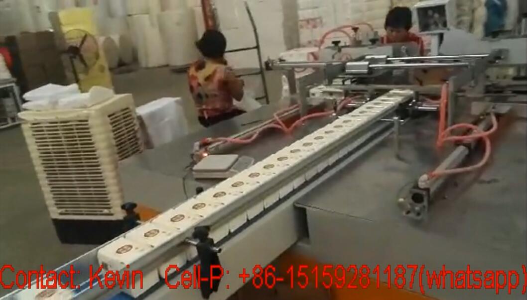 ﻿Tissue Paper Converting Machine — Semi Auto Packing One Piece — 330AB