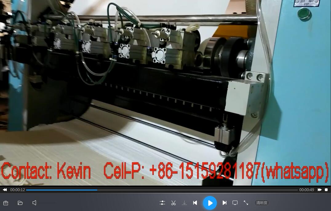 5-Line Tissue Folding Machine-Testing — MS180-10L