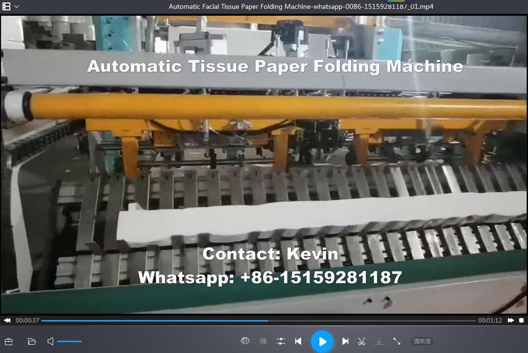 Automatic Facial Tissue Paper Folding Machine-whatsapp-0086-15159281187
