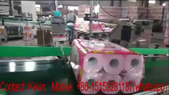 Automatic Toilet Roll Packaging Machine — CC013B