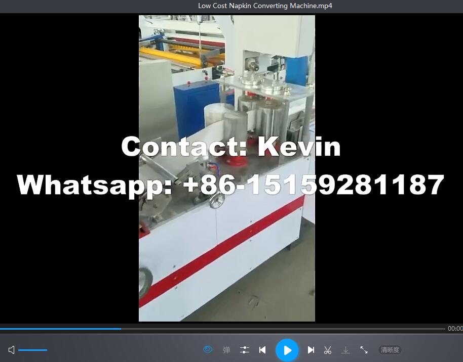 Low Cost Napkin Converting Machine-700 folds Meter Each Minute—MCA470