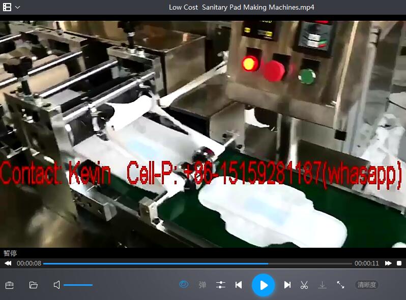Low Cost Sanitary Pads Making Machine- 100 PCS Each Minute—SSM-180