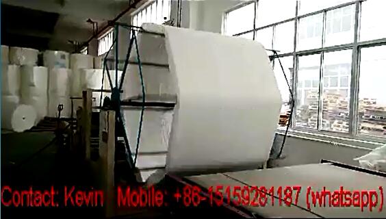 Tissue Paper Towel Napkin Converting Folding Machinery — 470mm*470mm or Customized — 018AB
