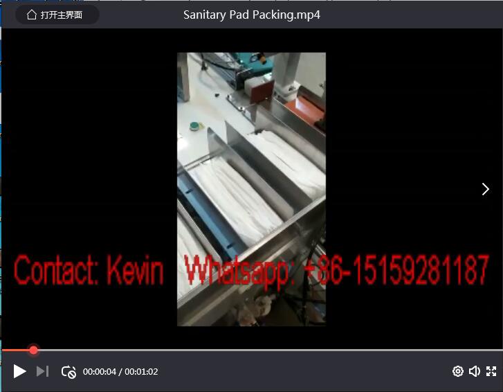 Sanitary Pad Packing Machine-Multi PCS — MZ25