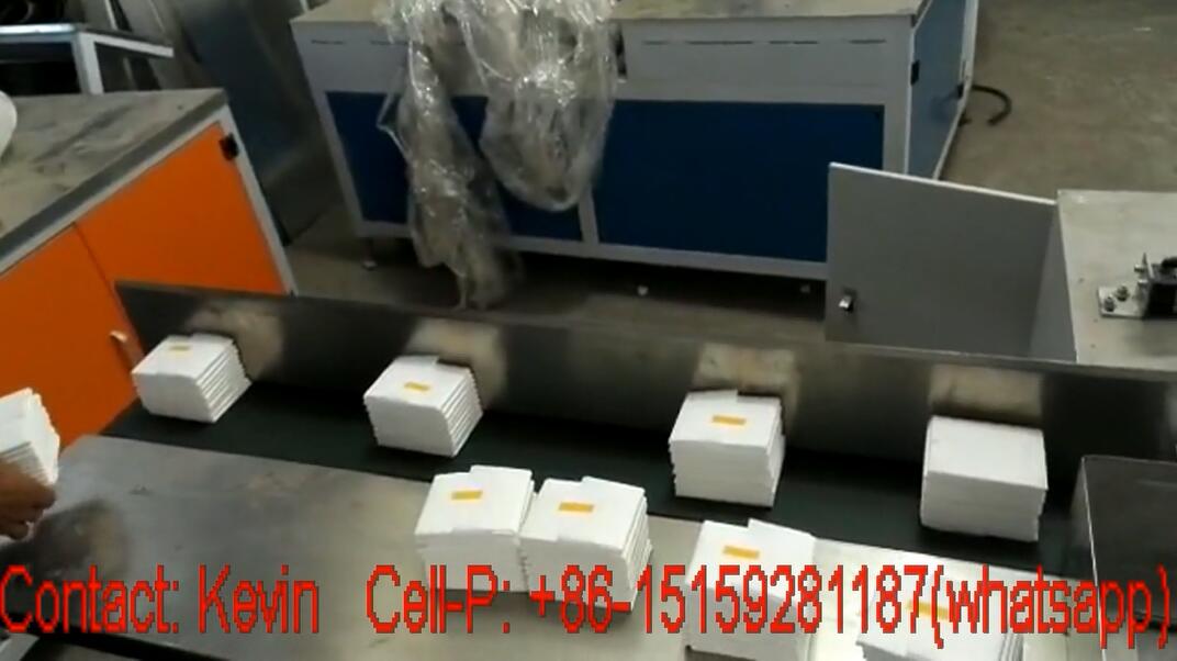 Sanitary Towel Machine — Semi Auto Packing — MSW18-2H