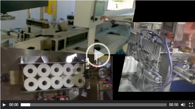 Simple Semi Auto Toilet Paper Rolls Converting Machine Line 10 PCS — 426A