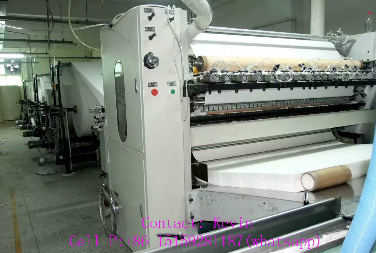 Tissue Facial Paper Converting Production Line — MS180-10L