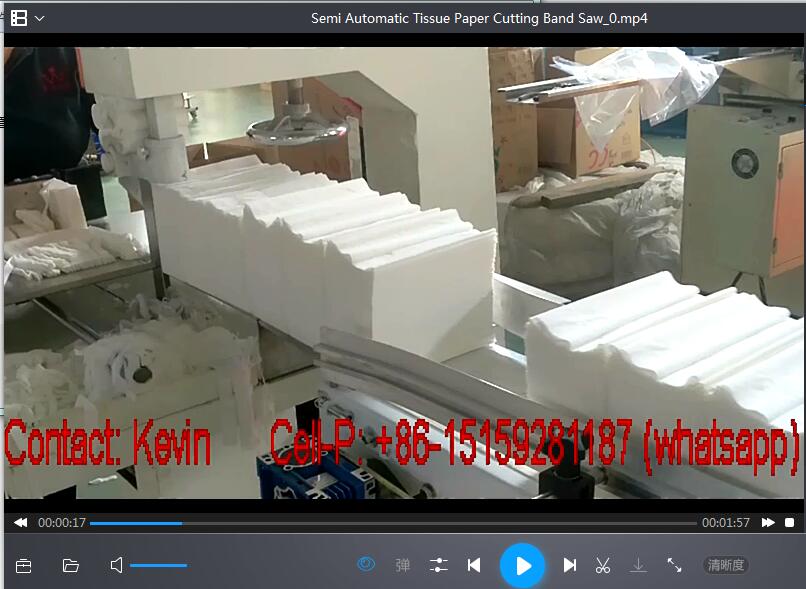 Tissue Paper Cutting Machine — Semi Auto — MS-MC301TI