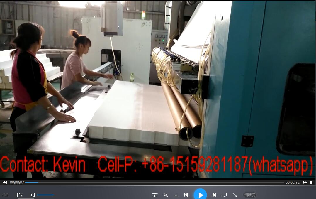 Facial Tissue Paper Folding Cutting Packing Making Converting Machine — MS180-10L-AB