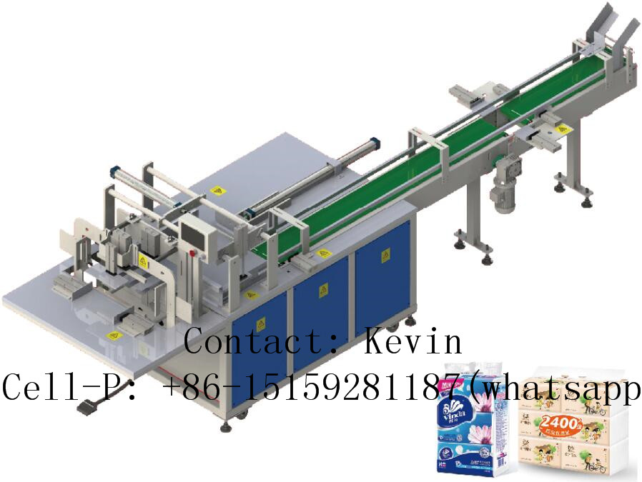 Tissue Paper Packing Machinery — 3PCS-10 PCS Each Bag — Semi Auto — 300A